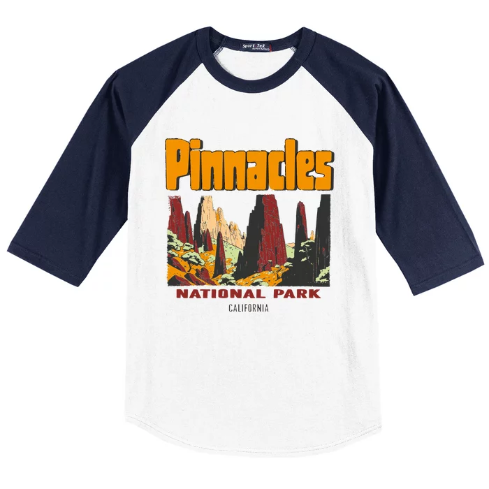 Pinnacles National Park Baseball Sleeve Shirt