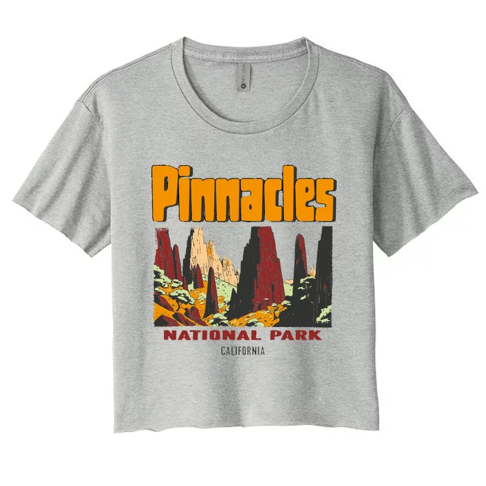 Pinnacles National Park Women's Crop Top Tee