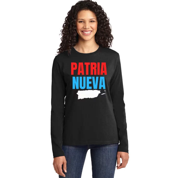 Patria Nueva Ladies Long Sleeve Shirt