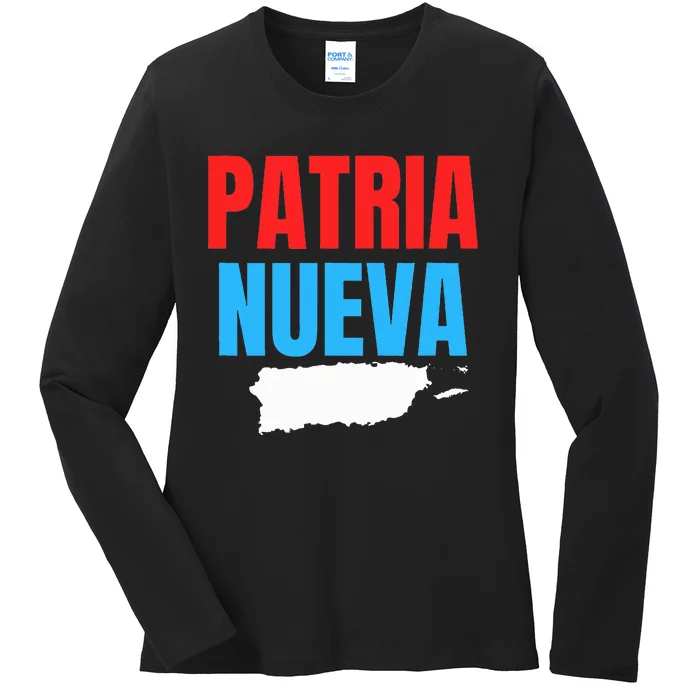 Patria Nueva Ladies Long Sleeve Shirt