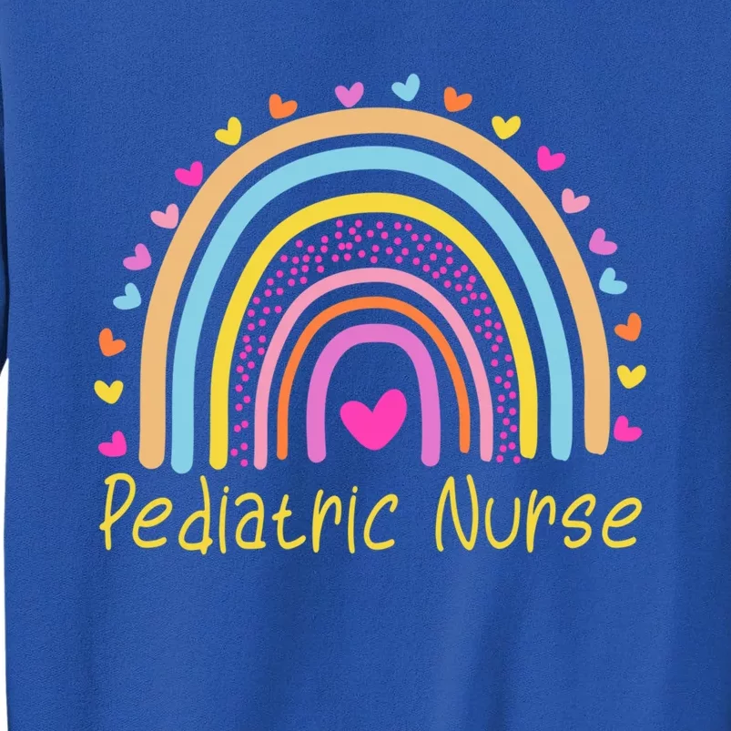 Pediatric Nurse Rainbow Cute Gift Sweatshirt