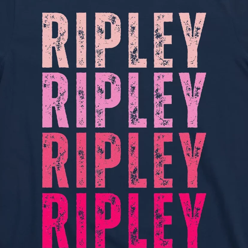 Personalized Name Ripley I Love Ripley Vintage T-Shirt