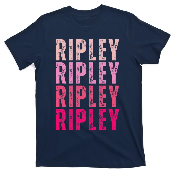 Personalized Name Ripley I Love Ripley Vintage T-Shirt