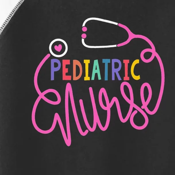 Pediatric Nurse Stethoscope Peds Nursing Life Toddler Fine Jersey T-Shirt