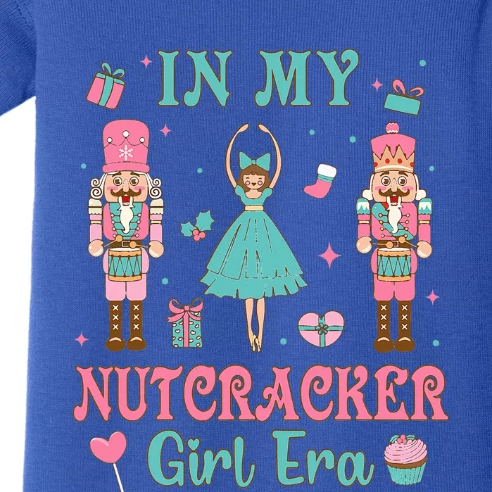 Pink Nutcracker Squad In Nutcracker Girl Era Christmas Baby Bodysuit