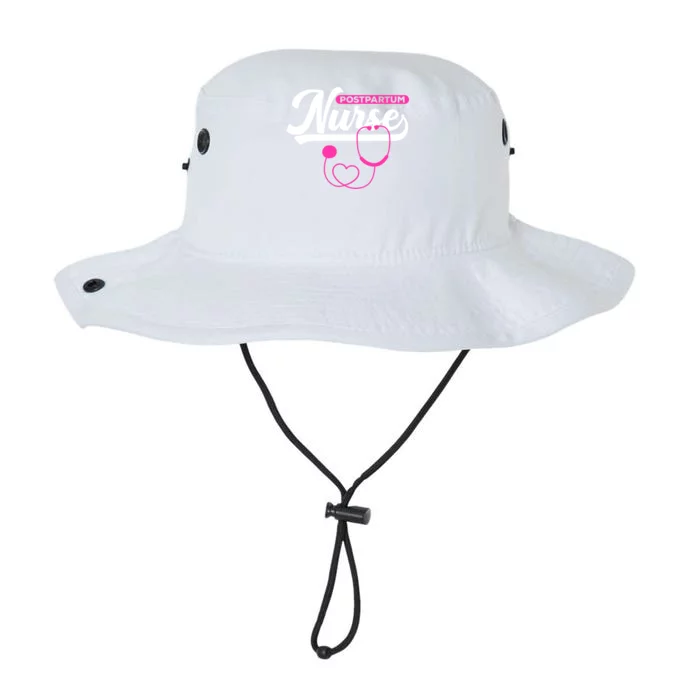 Postpartum Nursing Stethoscope Mother Nurse Funny Mom Gift Legacy Cool Fit Booney Bucket Hat