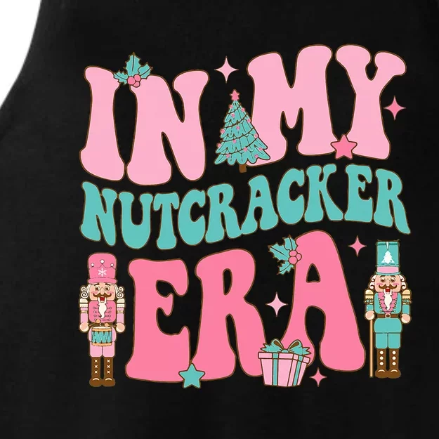 Pink Nutcracker Squad In My Nutcracker Era Pink Christmas Ladies Tri-Blend Wicking Tank