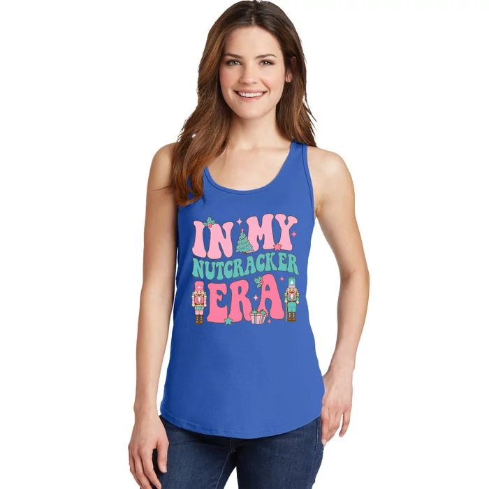 Pink Nutcracker Squad In My Nutcracker Era Pink Christmas Ladies Essential Tank