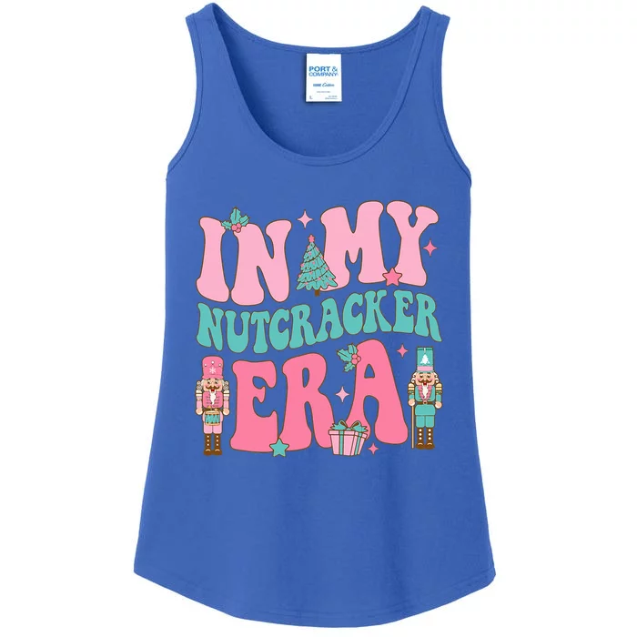 Pink Nutcracker Squad In My Nutcracker Era Pink Christmas Ladies Essential Tank