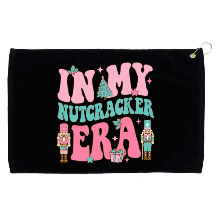 Pink Nutcracker Squad In My Nutcracker Era Pink Christmas Grommeted Golf Towel