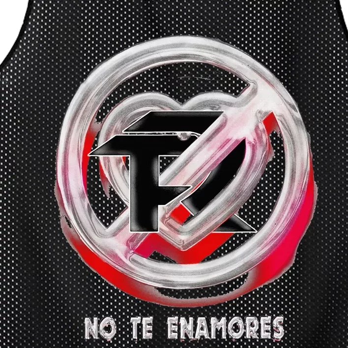 Pero No Te Enamores Fuerza Pnte Mesh Reversible Basketball Jersey Tank