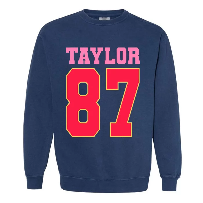 Pink Numbers Taylor 87 Garment-Dyed Sweatshirt