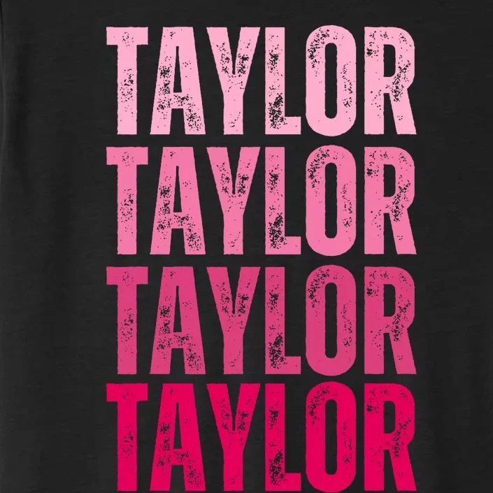 Personalized Name Taylor I Love Taylor ChromaSoft Performance T-Shirt