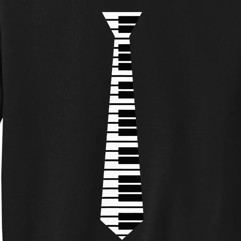 Piano Neck Tie Funny Humorous Keyboard Music Player Fun Gift Sweatshirt