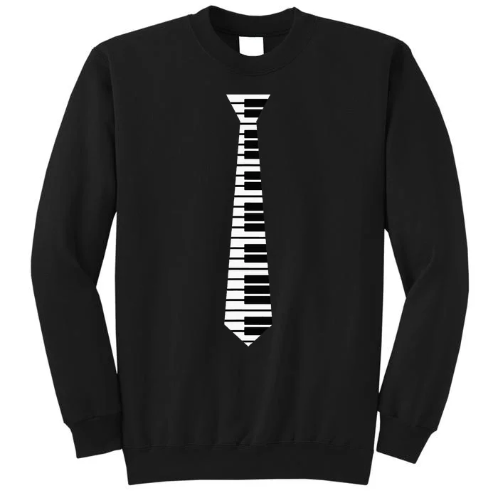 Piano Neck Tie Funny Humorous Keyboard Music Player Fun Gift Sweatshirt