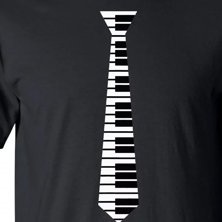 Piano Neck Tie Funny Humorous Keyboard Music Player Fun Gift Tall T-Shirt