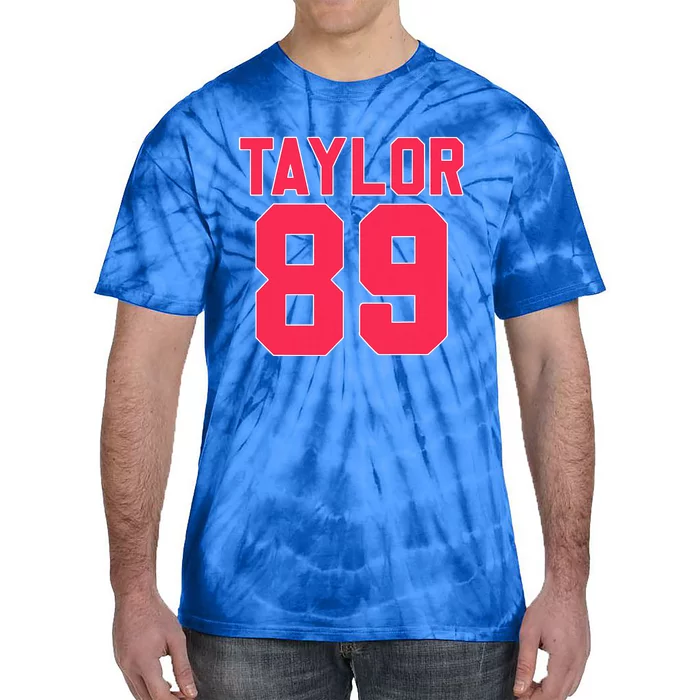 Pink Numbers Taylor Tie-Dye T-Shirt