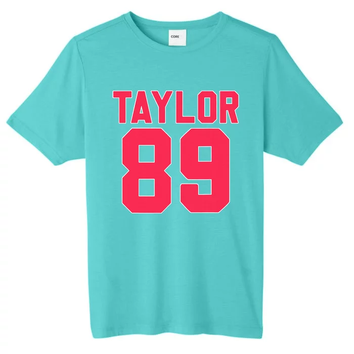 Pink Numbers Taylor ChromaSoft Performance T-Shirt