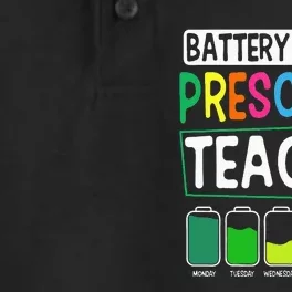 Preschool Nursery Teacher Battery Life PreK Instructor Dry Zone Grid Performance Polo