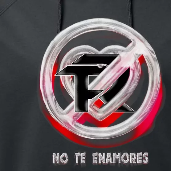 Pero No Te Enamores Fuerza Pnte Performance Fleece Hoodie