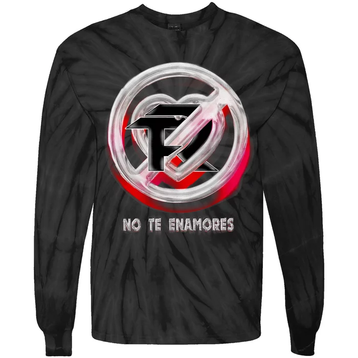 Pero No Te Enamores Fuerza Pnte Tie-Dye Long Sleeve Shirt