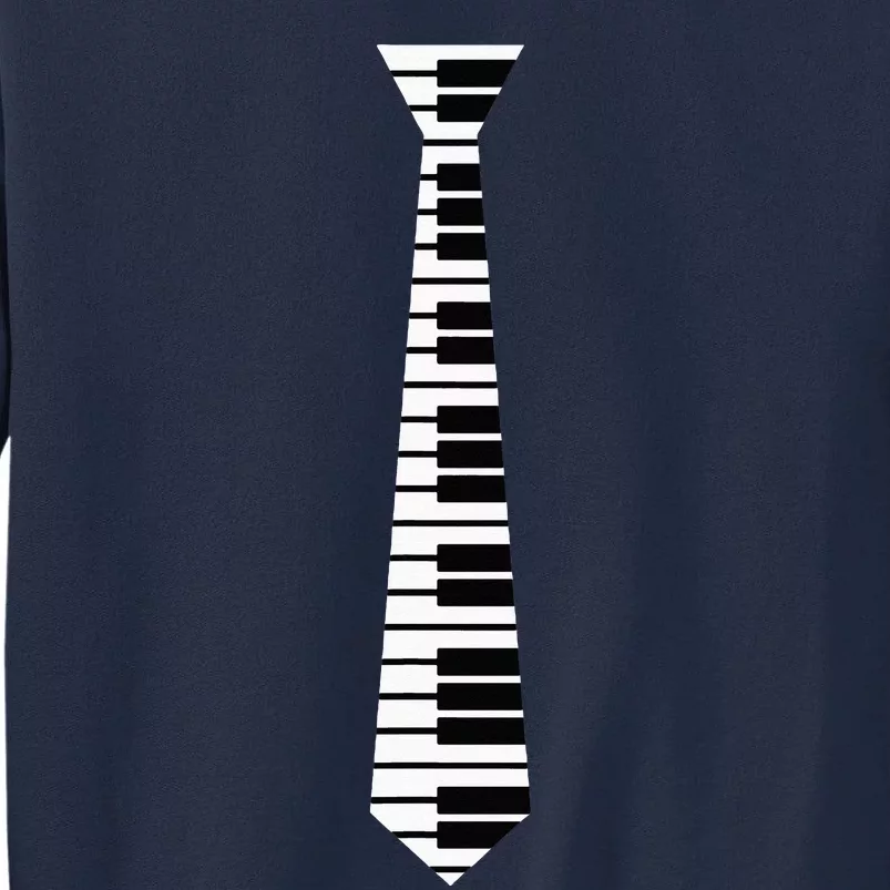 Piano Neck Tie Funny Humorous Keyboard Music Player Fun Gift Tall Sweatshirt