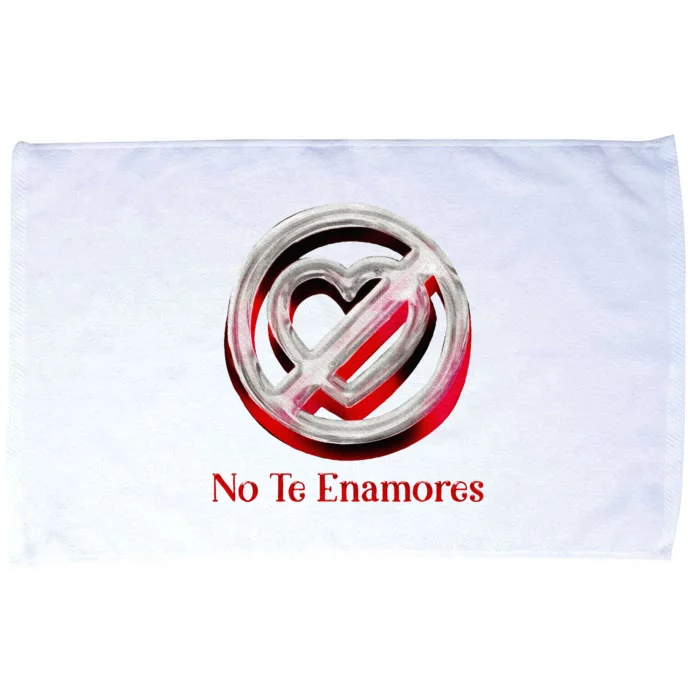 Pero No Te Enamores Quotes Meme Microfiber Hand Towel