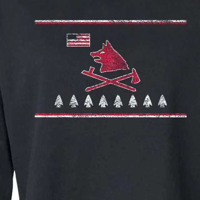 Pawnee Nation Tribe Oklahoma Cropped Pullover Crew