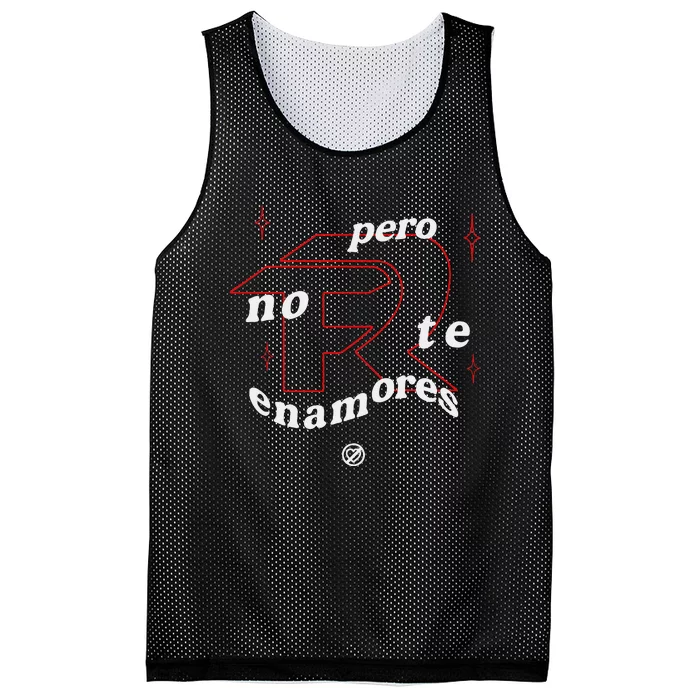 Pero No Te Enamores Fuerza Pnte Mesh Reversible Basketball Jersey Tank