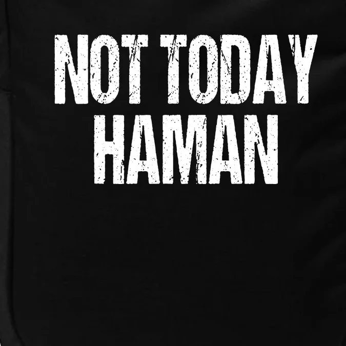 Purim Not Today Haman Costume Impact Tech Backpack