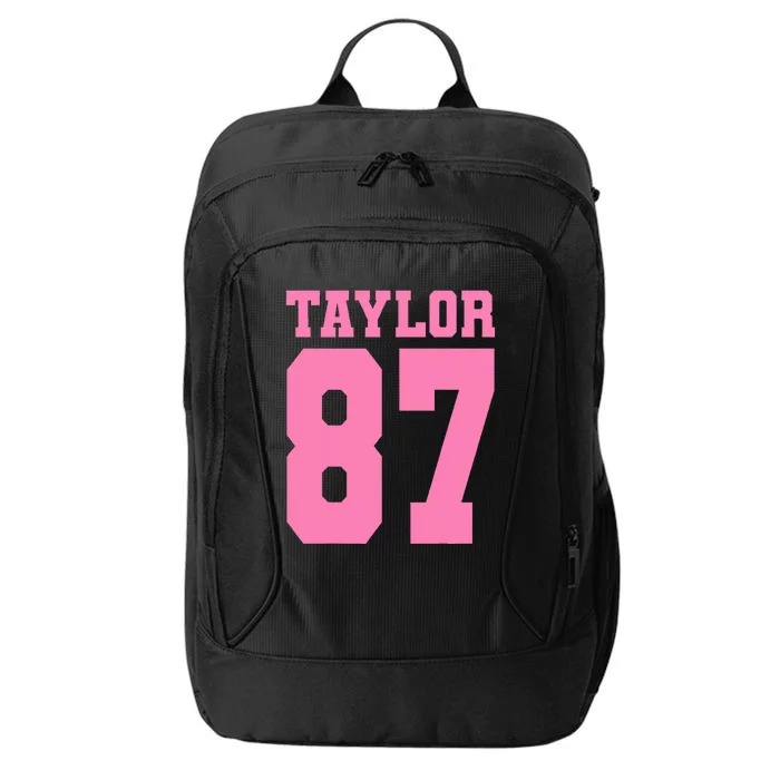 Pink Numbers Tay.Lor City Backpack