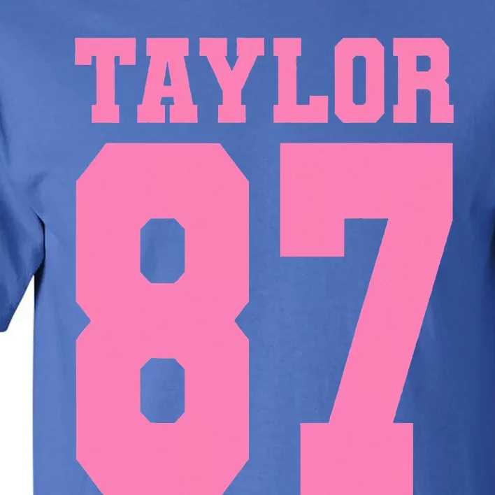 Pink Numbers Tay.Lor Tall T-Shirt