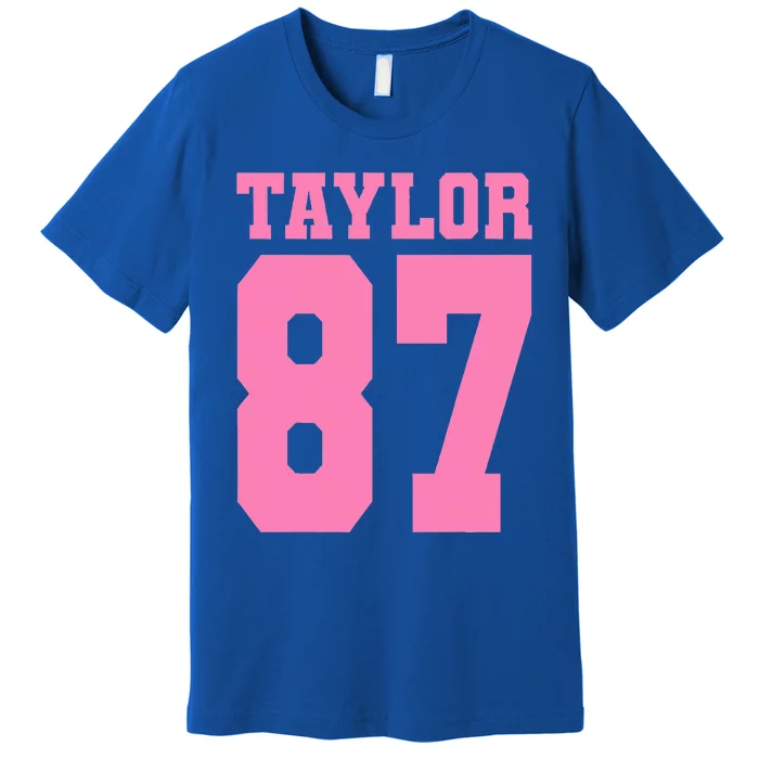 Pink Numbers Tay.Lor Premium T-Shirt