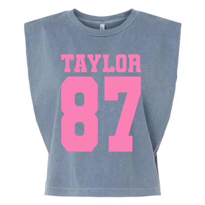 Pink Numbers Tay.Lor Garment-Dyed Women's Muscle Tee