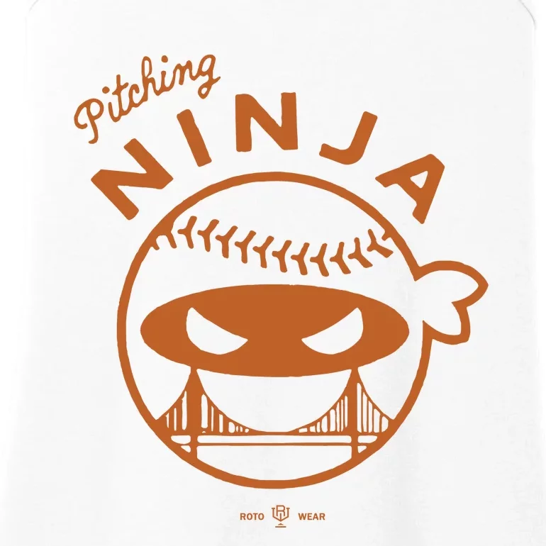 Pitching Ninja The City Ladies Essential Tank