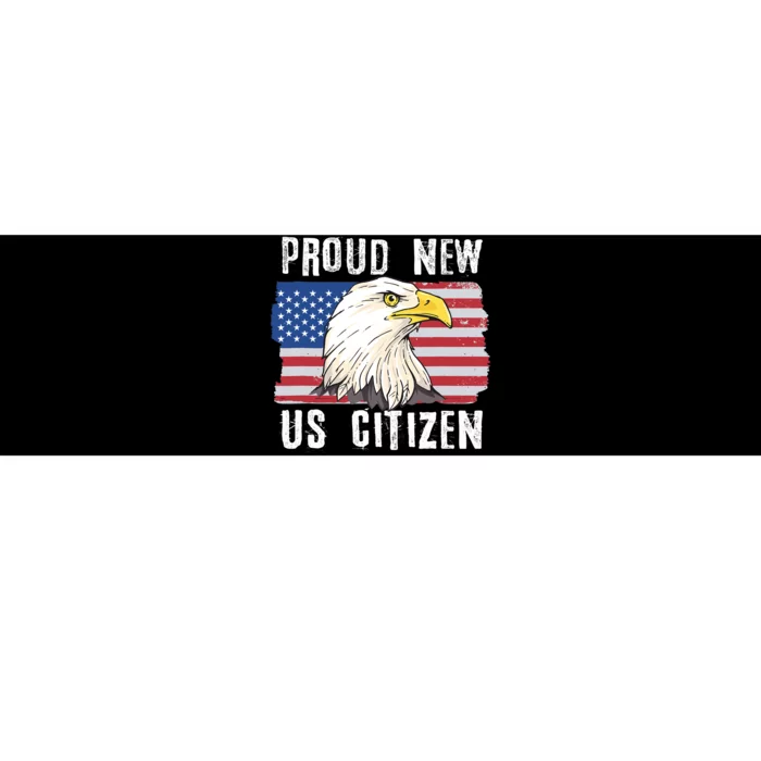 Proud New US Citizen Citizenship New USA Citizen Bumper Sticker