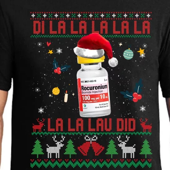 Pharmacist Nurse Ugly Christmas Sweater Di La La Lav Did Great Gift Pajama Set