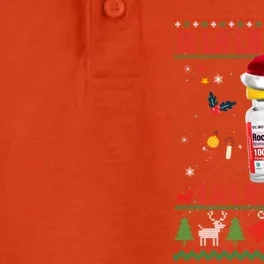 Pharmacist Nurse Ugly Christmas Sweater Di La La Lav Did Gift Dry Zone Grid Performance Polo