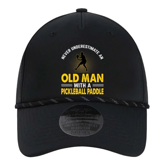 Pickleball Never Underestimate An Old Man With A Pickleball Paddle Performance The Dyno Cap