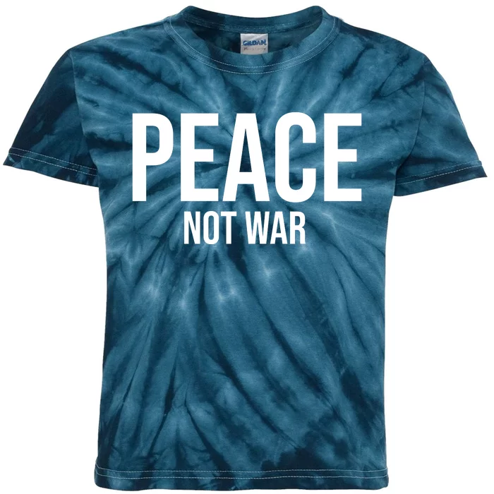 Peace Not War Kids Tie-Dye T-Shirt