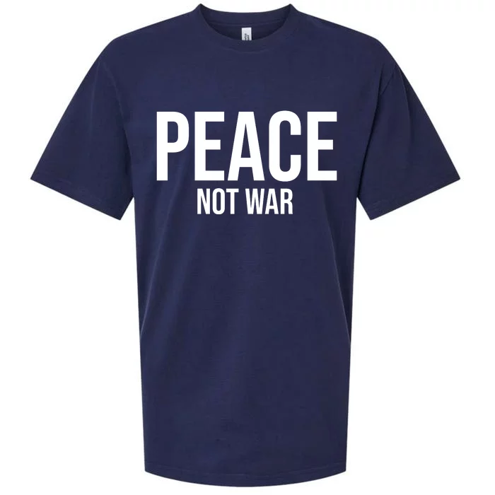 Peace Not War Sueded Cloud Jersey T-Shirt