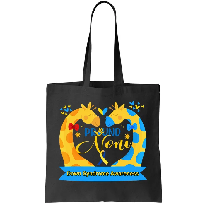 Proud Noni World Down Syndrome Awareness Day Tote Bag