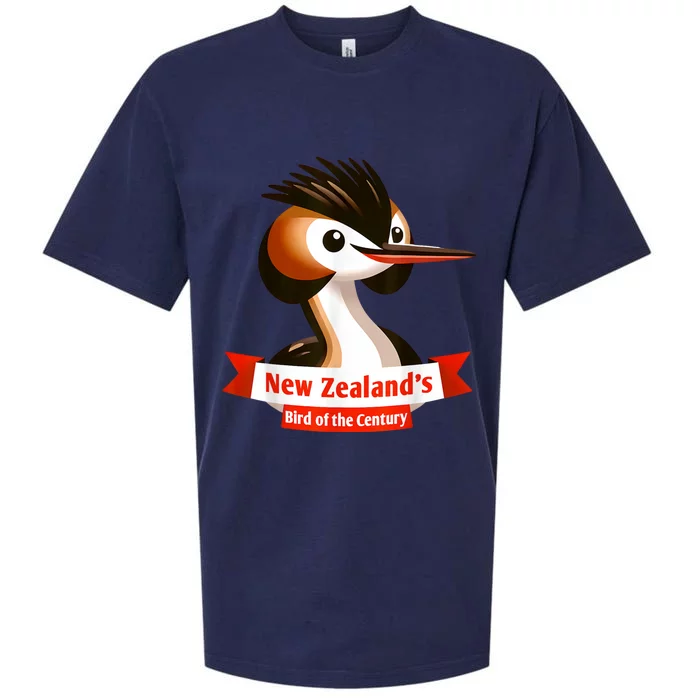 Puteketeke New ZealandS Bird Of The Century Sueded Cloud Jersey T-Shirt