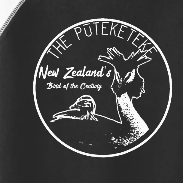 Puteketeke New ZealandS Bird Of The Century Toddler Fine Jersey T-Shirt