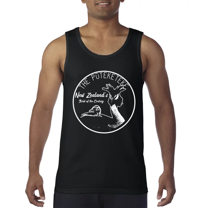 Puteketeke New ZealandS Bird Of The Century Tank Top