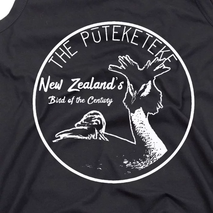 Puteketeke New ZealandS Bird Of The Century Tank Top