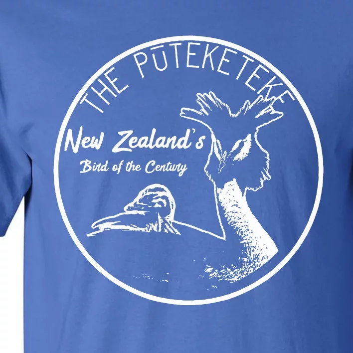 puteketeke New Zealand's Bird of the Century Tall T-Shirt