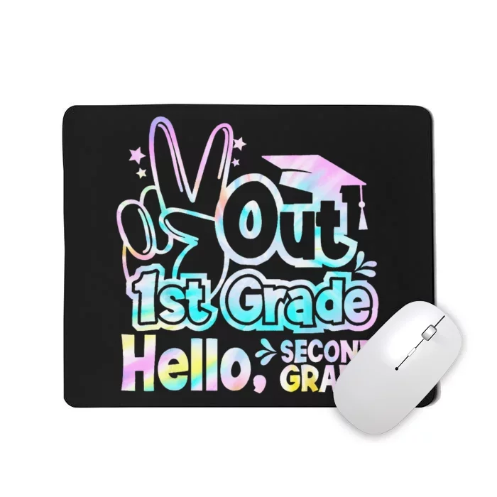 Peace Out 1st Grade Hello Second Grade First Grade Graduate Mousepad