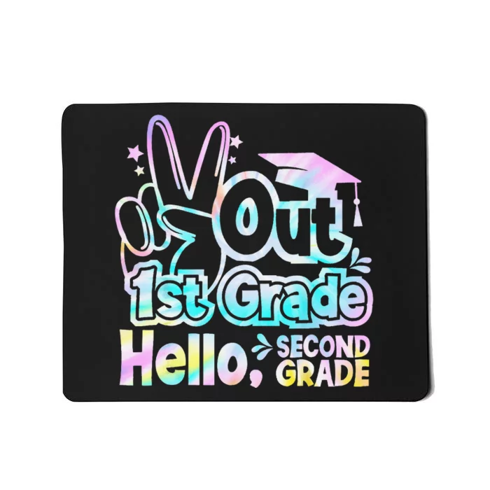 Peace Out 1st Grade Hello Second Grade First Grade Graduate Mousepad