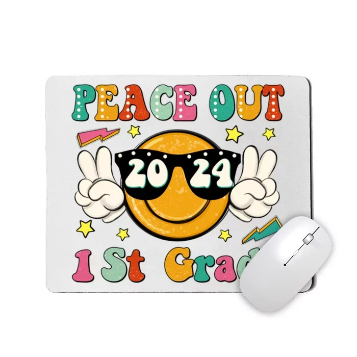 Peace Out 2024 1st Grade Mousepad